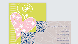 Personalized announcement & invitation cards for weddings, graduations & more Personalized announcement & invitation cards for weddings, graduations & more