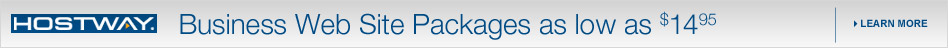 Business Web Site Packages as low as $14.95