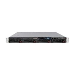 Supermicro SuperServer 6016T-MTHF Barebone System - 1U Rack-mountable - Intel 5500 Chipset - Socket B LGA-1366 - 2 x Processor Support - Black