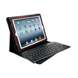 Kensington (R) K39639US Keyfolio (TM) Pro 2 Removable Bluetooth Keyboard For New iPad and iPad 2, Brown