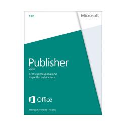 Microsoft(R) Office Publisher 2013, English Version, Product Key