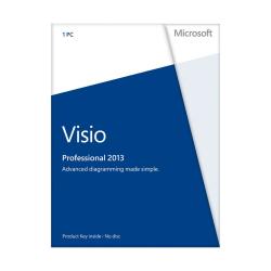 Microsoft(R) Office Visio(R) Professional 2013, English Version, Product Key