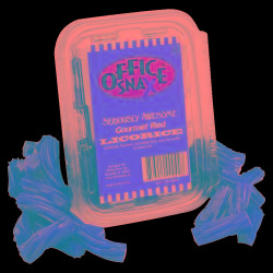 Office Snax Soft Chewy Gourmet Red Licorice, 32 Oz. Tub