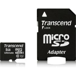 UPC 760557825432 product image for Transcend Ultimate 8 GB microSD High Capacity (microSDHC) | upcitemdb.com