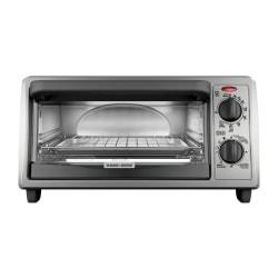 Black Decker Toaster Oven, Metallic Charcoal