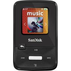 SanDisk Sansa Clip Zip SDMX22-004G-A57K 4 GB Flash MP3 Player - Black