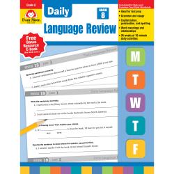 Evan-Moor (R) Daily Language Review, Grade 8 Evan-Moor (R) Daily Language Review, Grade 8