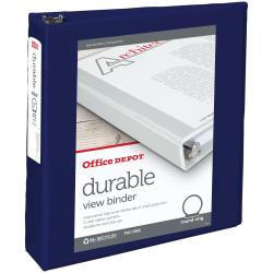 UPC 011491029715 product image for Office Depot(R) Brand Nonstick Round-Ring View Binder, 2in. Rings, 100% Recycled | upcitemdb.com