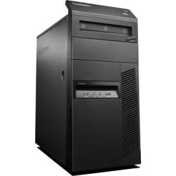 Lenovo ThinkCentre M83 10AL000KUS Desktop Computer - Intel Pentium G3220 3 GHz - Mini-tower - Business Black