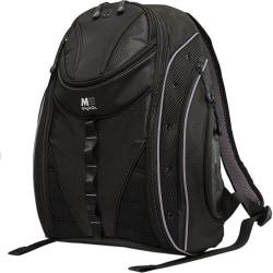 Mobile Edge Express Carrying Case (Backpack) for 17in. MacBook, Books, Notebook, Accessories, Cellular Phone, File, Digital Audio Player - Black, Silver Mobile Edge Express Carrying Case (Backpack) for 17in. MacBook, Books, Notebook, Accessories, Cellular Phone, File, Digital Audio Player - Black, Silver