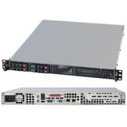 Supermicro SuperServer 1017C-TF Barebone System - 1U Rack-mountable - Intel C202 Chipset - Socket H2 LGA-1155 - 1 x Processor Support - Black