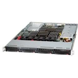 Supermicro SuperServer 6017R-N3RF4+ Barebone System - 1U Rack-mountable - Intel C606 Chipset - Socket R LGA-2011 - 2 x Processor Support - Black