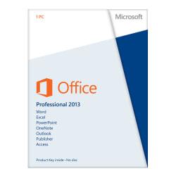 Microsoft(R) Office Professional 2013, English Version, Product Key