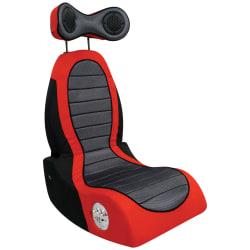 UPC 681144117238 product image for LumiSource Boom Chair, Pulse, 36in.H x 18in.W x 27in.D, Black/Red | upcitemdb.com