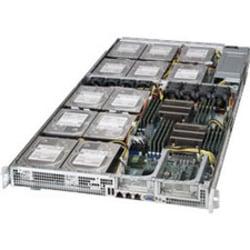 Supermicro SuperServer 6017R-73HDP+ Barebone System - 1U Rack-mountable - Intel C602 Chipset - Socket R LGA-2011 - 2 x Processor Support