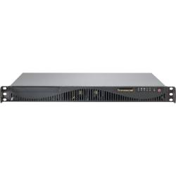 Supermicro SuperServer 5018D-MF Barebone System - 1U Rack-mountable - Intel C222 Express Chipset - Socket H3 LGA-1150 - 1 x Processor Support - Black