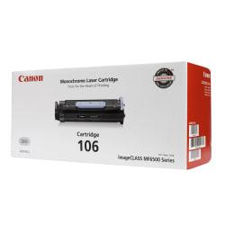 Canon 106, Black Toner Cartridge (0264B001AA)