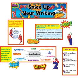 Creative Teaching Press Language Arts Mini Bulletin Board, Spice Up Your Writing, Grades 3-5 @ Office Depot