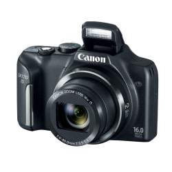 Canon PowerShot SX170 IS 16-Megapixel Digital Camera, Black