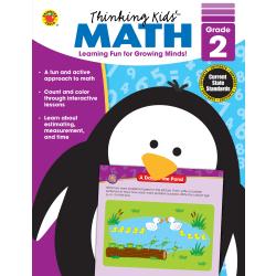 Carson-Dellosa Thinking Kids' (R) Math Resource Book, Grade 2