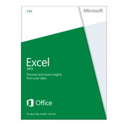 Microsoft(R) Office Excel(R) 2013, English Version, Product Key