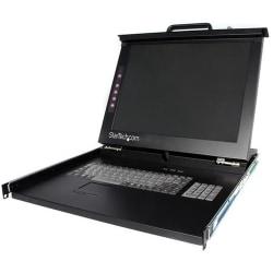 StarTech.com 1U 19 Rackmount LCD Console - USB + PS/2