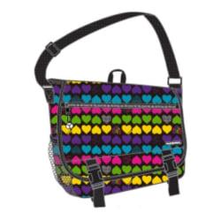 UPC 688955251298 product image for Yak Pak Uptown Poly Vinyl Messenger Bag, 5in. x 13in. x 12in., Checkerboard Hear | upcitemdb.com