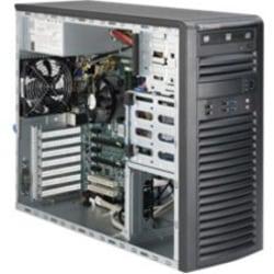 Supermicro SuperWorkstation 5038A-iL Barebone System - 3U Mid-tower - Intel C226 Express Chipset - Socket H3 LGA-1150 - 1 x Processor Support - Black