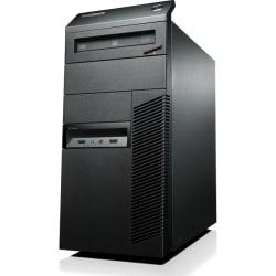 Lenovo ThinkCentre M93p 10A7002AUS Desktop Computer - Intel Core i7 i7-4770 3.40 GHz - Mini-tower - Business Black