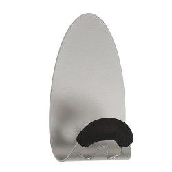 UPC 129710008592 product image for Alba Magnetic Padded Foam Hook, Brushed Chrome | upcitemdb.com