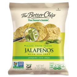 UPC 787359559310 product image for Sugar Foods Better Chip Jalapenos/Salt Corn Chips - Jalapeno, Sea Salt - 2 oz -  | upcitemdb.com