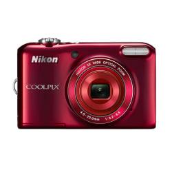 Nikon(R) Coolpix(R) L28 20.0-Megapixel Digital Camera, Red