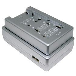 Lenmar(R) SOLOXP Ultra Compact Lithium-Ion Battery Charger With USB Port For Canon, FujiFilm, Kodak and Konica Minolta Batteries
