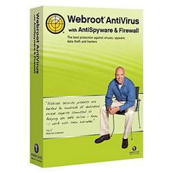 Webroot(R) AntiVirus With AntiSpyware & Firewall

