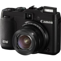 Canon PowerShot G16 12.1 Megapixel Compact Camera - Black