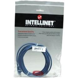 UPC 766623342582 product image for Intellinet Patch Cable, Cat6, UTP, 5ft., Blue | upcitemdb.com