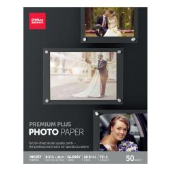 Office Depot (R) Brand Professional Photo Paper, Glossy, 8 1/2in. x 11in., Pack Of 50 Sheets