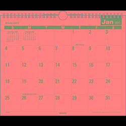 UPC 038576223356 product image for AT-A-GLANCE(R) Monthly Wall Calendar, 12in. x 15in., 30% Recycled, Easy-Read, Bl | upcitemdb.com