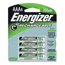 Energizer(R) AAA Accu Rechargeable NiMH Batteries, Pack Of 2
