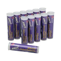 SKILCRAFT JAWS Bathroom Cleaner/Deodorizer Refills, Violet, Box Of 12