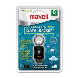 UPC 025215619687 product image for Maxell 8GB myGEN Data Backup USB 2.0 Flash Drive | upcitemdb.com