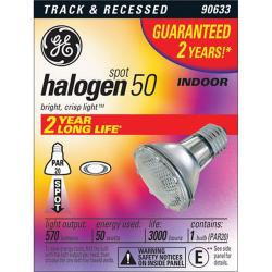 GE Halogen Indoor Accent Spotlight, 50 Watts
