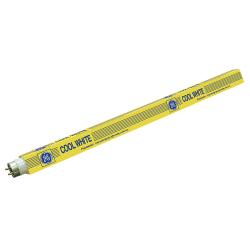 GE T8 Fluorescent 18in. Tubes, 15 Watts, Cool White, Pack Of 6