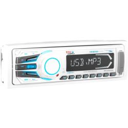 BOSS AUDIO MR1308UAB Marine Single-DIN MECH-LESS Multimedia Player (no CD or DVD) , Receiver, Bluetooth, Detachable Front Panel, Wireless Remote BOSS AUDIO MR1308UAB Marine Single-DIN MECH-LESS Multimedia Player (no CD or DVD) , Receiver, Bluetooth, Detachable Front Panel, Wireless Remote
