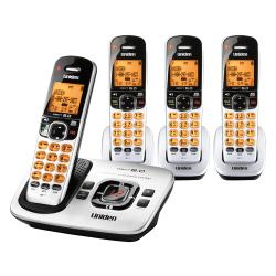 Uniden D1780-4 Cordless Phone - 1.90 GHz - DECT 6.0 - Silver