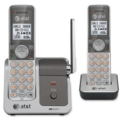 AT & T CL81201 Cordless Phone - DECT - Silver, Black