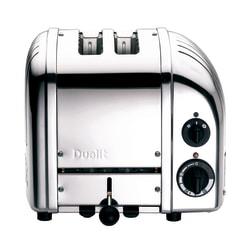 Dualit NewGen Extra-Wide Slot Toaster, 2-Slice, Polished Chrome