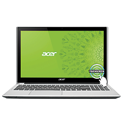 Acer Aspire V5-571P-6472 Laptop Computer With 15.6in. Touch-Screen Display 3rd Gen Intel Core i3-3217U Processor, Silver