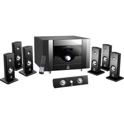 PylePro PT798SBA 7.1 Home Theater System - 500 W RMS - Amplifier - Piano Black