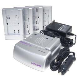 Lenmar(R) Omnisource Lithium-Ion Camcorder/Digital Camera Battery Charger For Canon, Casio, FujiFilm, JVC, Kodak, Konica Minolta, Panasonic and Samsung Batteries
